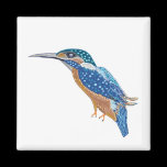 KingFisher Bird magnets