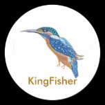 KingFisher Bird stickers