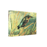 Kingfisher by Vincent van Gogh Canvas Prints