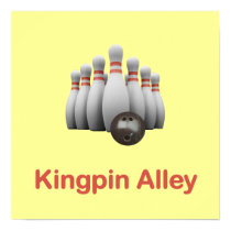 Kingpin Alley Bowling Print