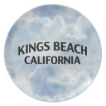 Kings Beach California Dinner Plate