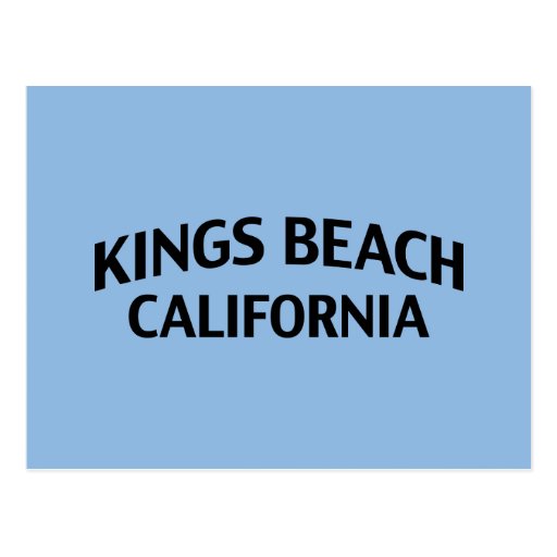 Kings Beach California Post Card