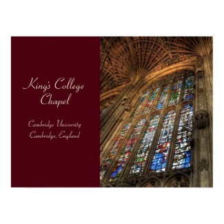 King's College Chapel ~ Cambridge, England print