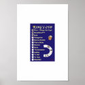 King's Cup Drinking Game Rules posters