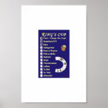 King's Cup Drinking Game Rules posters