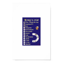 King's Cup Drinking Game Rules posters by DiamondDraw King's Cup Drinking Game Rules posters