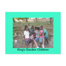 King's Garden Children postcards