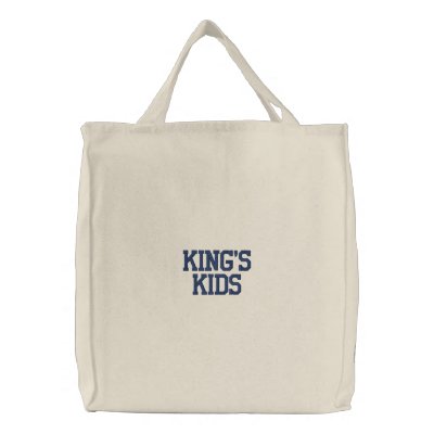 King's Kids Embroidered Bag by kingskidsa2j