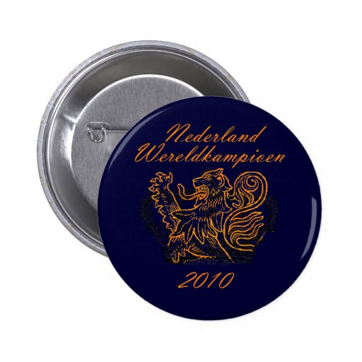 Kings of Football Oranje Nederland Wereldkampioen Buttons