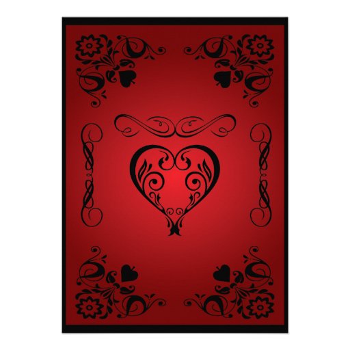 Kings & Queens Playing Card Wedding Invitation (4)