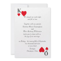 Kings & Queens Wedding Invitation by allweddingproducts Kings & Queens Wedding Invitation