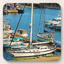 King's Wharf Bermuda Drink Coaster