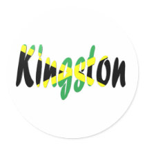 Kingston, Jamaica Sticker