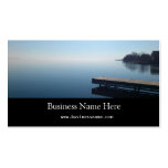 Kingston lake,Ontario. Beautiful photo of lake Business Card