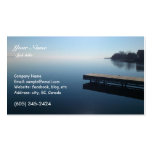 Kingston lake,Ontario. Beautiful photo of lake, Business Card Templates