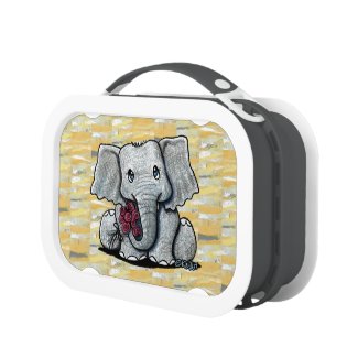 KiniArt Elephant Lunchbox