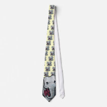 KiniArt Elephant Tie ties