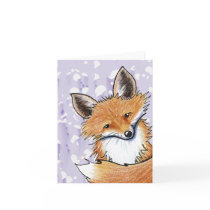 KiniArt Fox Cards