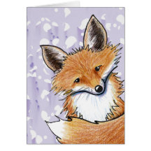 KiniArt Fox Cards
