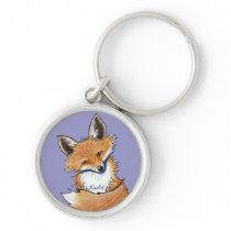 KiniArt Fox Key Chain