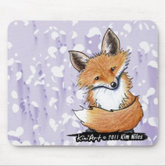 KiniArt Fox mousepad