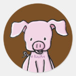 KiniArt Piglet Stickers