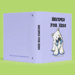 KiniArt Polar Bear Binder Template