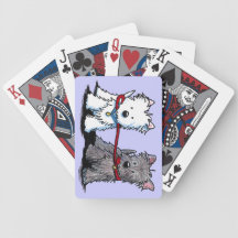KiniArt Terrier Walking Buddies Card Deck