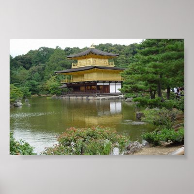 Kinkakuji: Temple of The Golden Pavillion Posters by seley