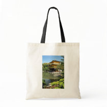 Kinkakuji, the Golden Pavilion, Kyoto, Japan Canvas Bags