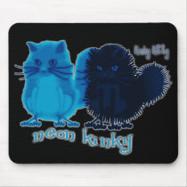 Kinky Neon Mousepad by kitty23 Kinky Neon Mousepad