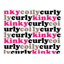 kinkycurlycoily postcards postcards