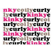 kinkycurlycoily postcards