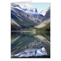 Kinney Lake at Mt Robson Park cards