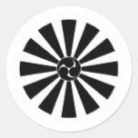 Kinoshita Hiashi, Japón Etiqueta Redonda