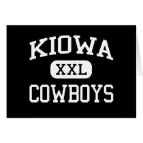 Kiowa - Cowboys - High School - Kiowa Oklahoma cards