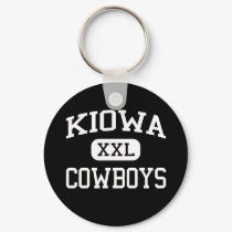 Kiowa - Cowboys - High School - Kiowa Oklahoma keychains