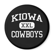 Kiowa - Cowboys - High School - Kiowa Oklahoma magnets