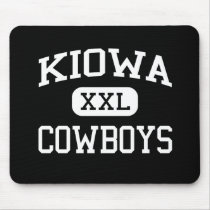 Kiowa - Cowboys - High School - Kiowa Oklahoma mousepads