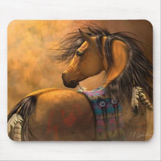 Kiowa Gold Art Mousepad