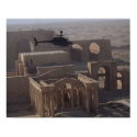 Kiowa over Iraqi Ruins posters