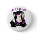 Kip "Leet Haxxor" Button by Aywren Kip "Leet Haxxor" Button
