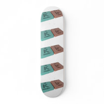 Kir as K Potassium and Ir Iridium Custom Skateboard