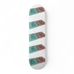 Kir as K Potassium and Ir Iridium Custom Skateboard
