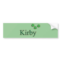 Kirby Family bumper stickers