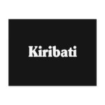 Kiribati Classic Style Postcard