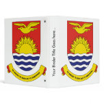 Kiribati Coat of Arms detail 3 Ring Binders