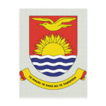 Kiribati Coat of Arms detail Postcards