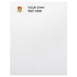 Kiribati Coat of Arms Letterhead Template