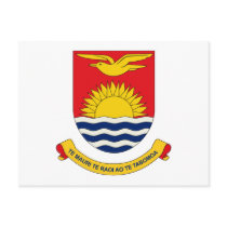 Kiribati Coat of Arms Postcard